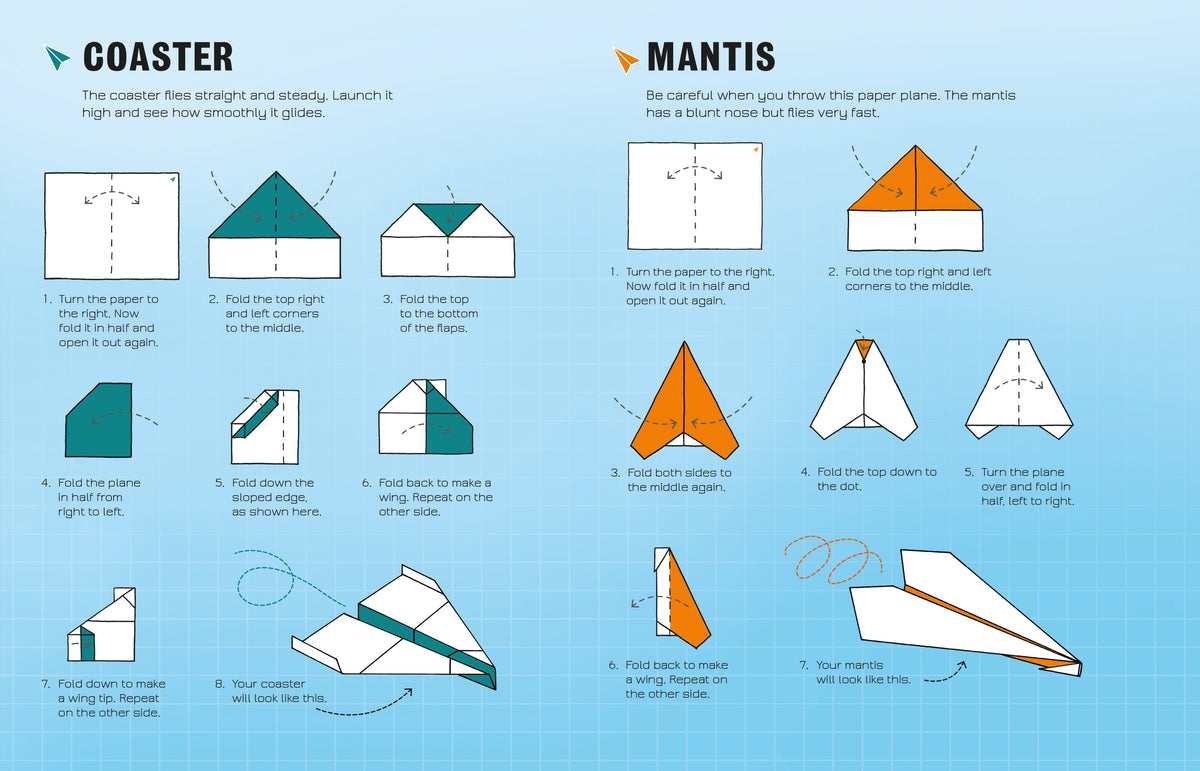 200 Paper Planes to Fold and Fly interior 1 (ISBN 9781409557067) [onix-asset:fcea205d658f6e70629b74070e71a2068b6346bbdf586edbf531222a8a4d080c]