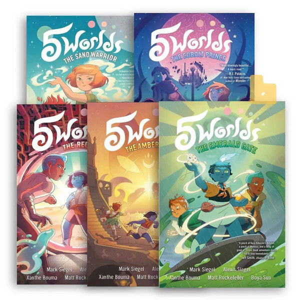5 Worlds #1-5 Bundle (5 Books) - 買書書 BuyBookBook