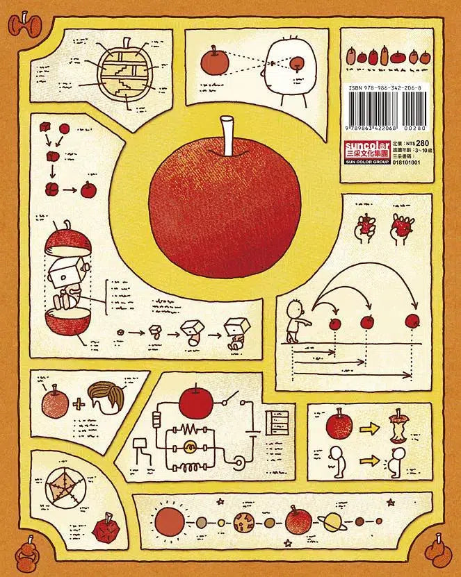 這是蘋果嗎？也許是喔 (吉竹伸介)-故事: 兒童繪本 Picture Books-買書書 BuyBookBook
