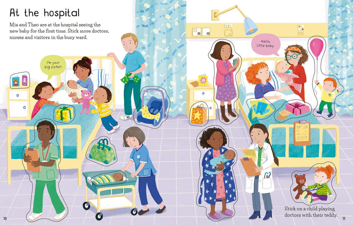 First Sticker Book The New Baby interior 1 (ISBN 9781805070696) [onix-asset:ce2346f483ec692430a1bca0cb3a541762a38528b956cff79c9e15b5c103f928]