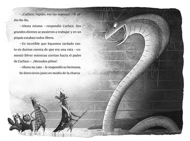 La fuga de la cobra real / Toto the Ninja Cat and the Great Snake Escape interior 3 (ISBN 9788427234666) [onix:9b140394cc3c6cfbb5688fcfe6a80c4b]