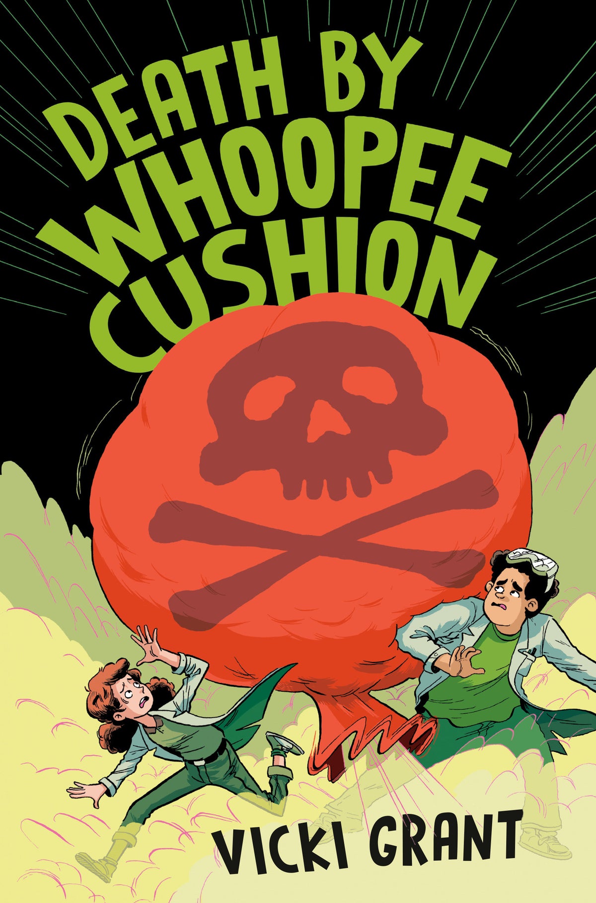 Death by Whoopee Cushion cover (ISBN 9781774884706)
