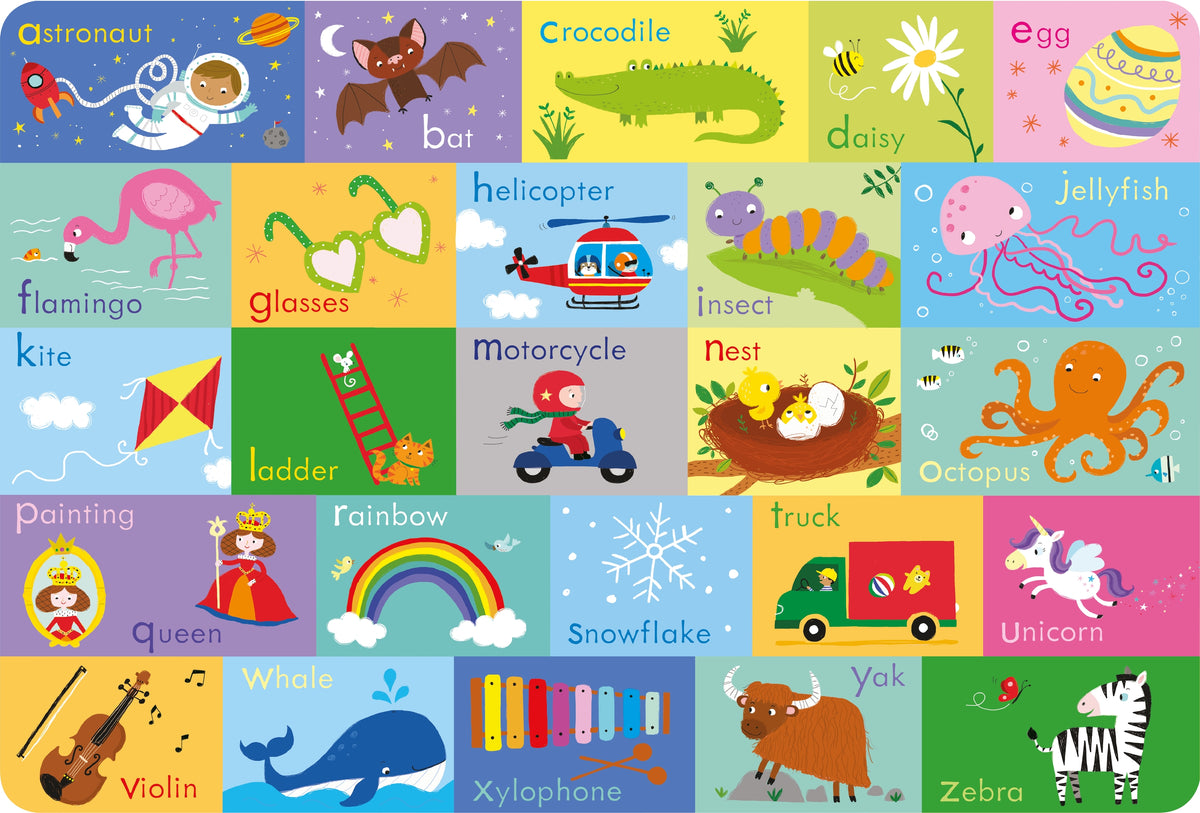 Book and Jigsaw Alphabet interior 1 (ISBN 9781474995764) [onix-asset:54e637fae2472ce06402213a12e75202a234658d60c249dc67c64524628071df]
