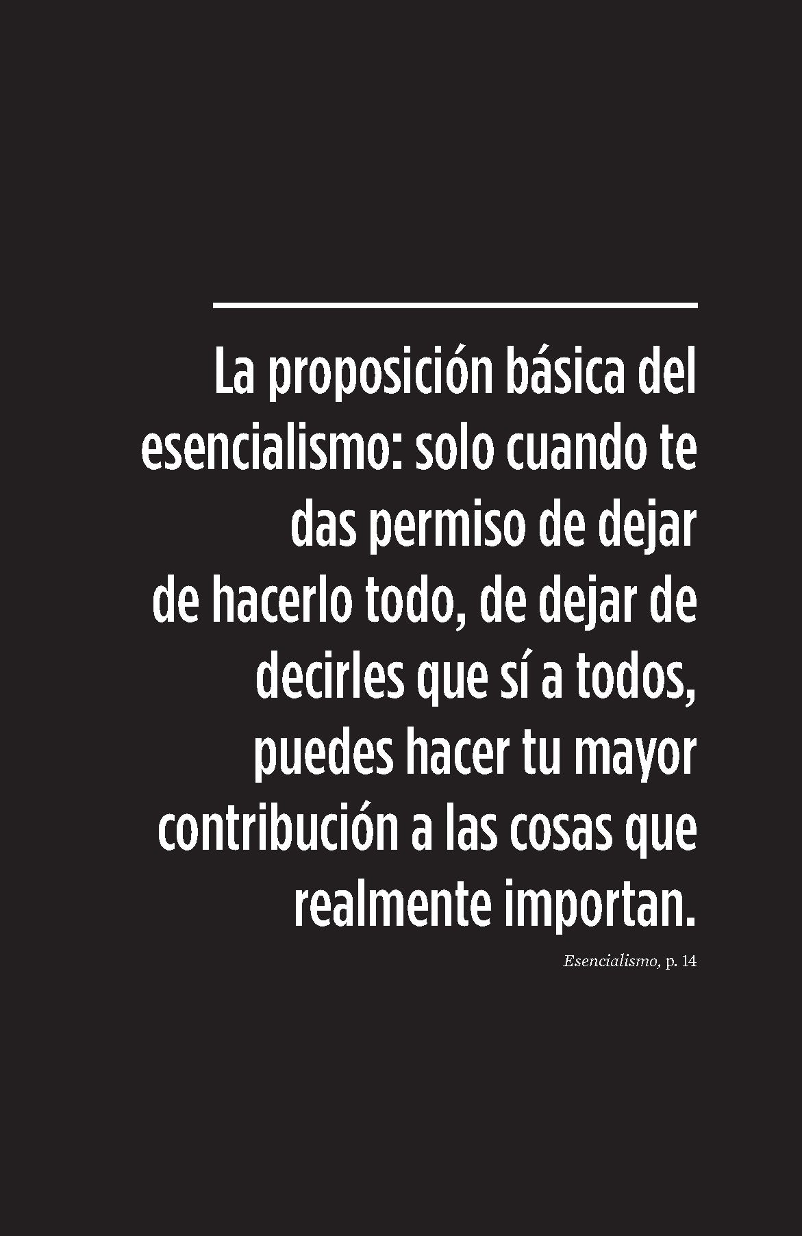 Esencialismo. El planner / The Essentialism Planner interior 1 (ISBN 9786073858915) [onix:0b41017f1d5508d8db1335c1c48c4c25]