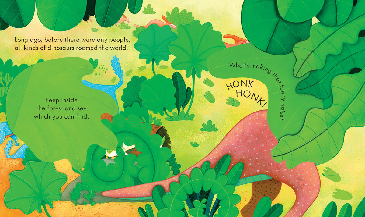 Peep Inside Dinosaurs interior 1 (ISBN 9781409582038) [onix-asset:6ad4bd8e637e86612c869612a608d605173baa1c3945a86dcbab3a9bd022a10e]