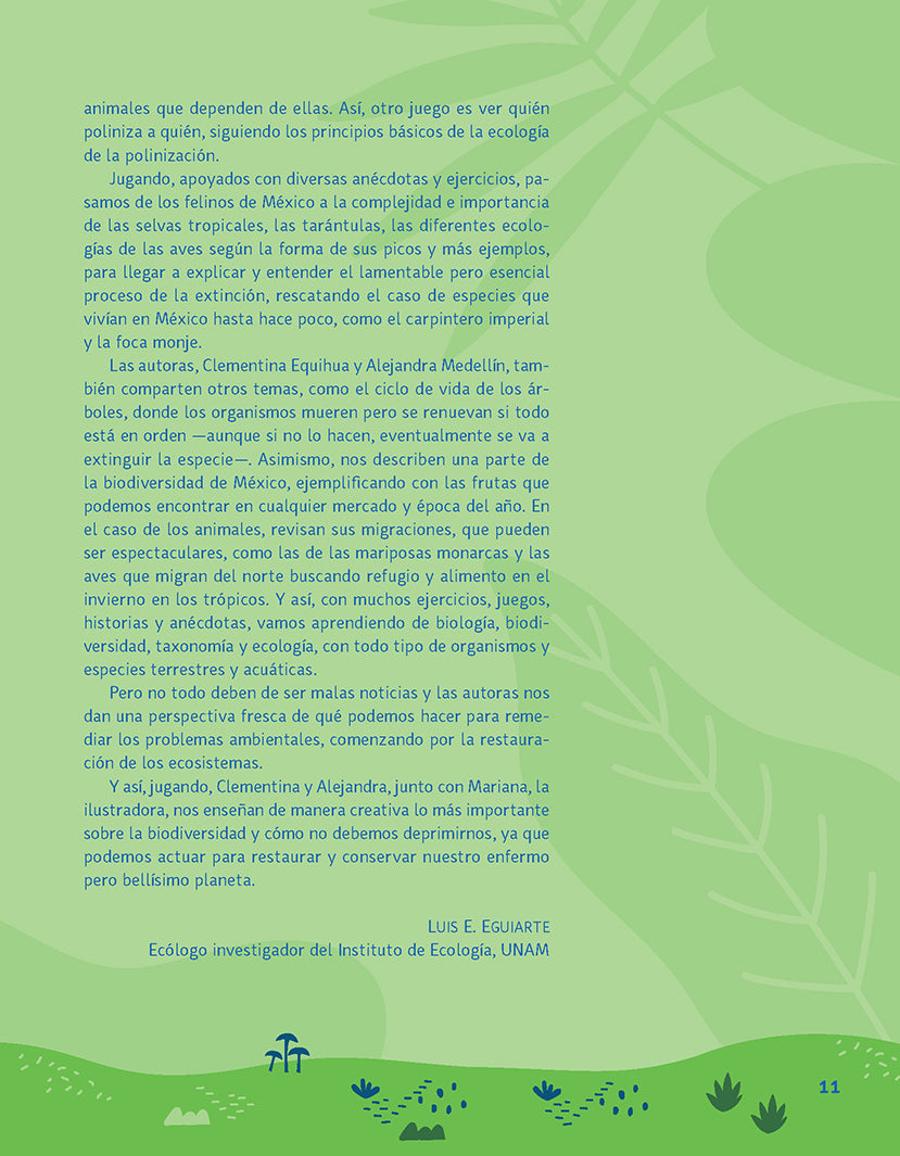 Conoce algunas especies mexicanas en peligro ¡y cómo podemos ayudarlas! / Discover Some Endangered Mexican Species interior 2 (ISBN 9786073871549) [onix:fa2c0fa5c462d71a1d1277d3c3751329]