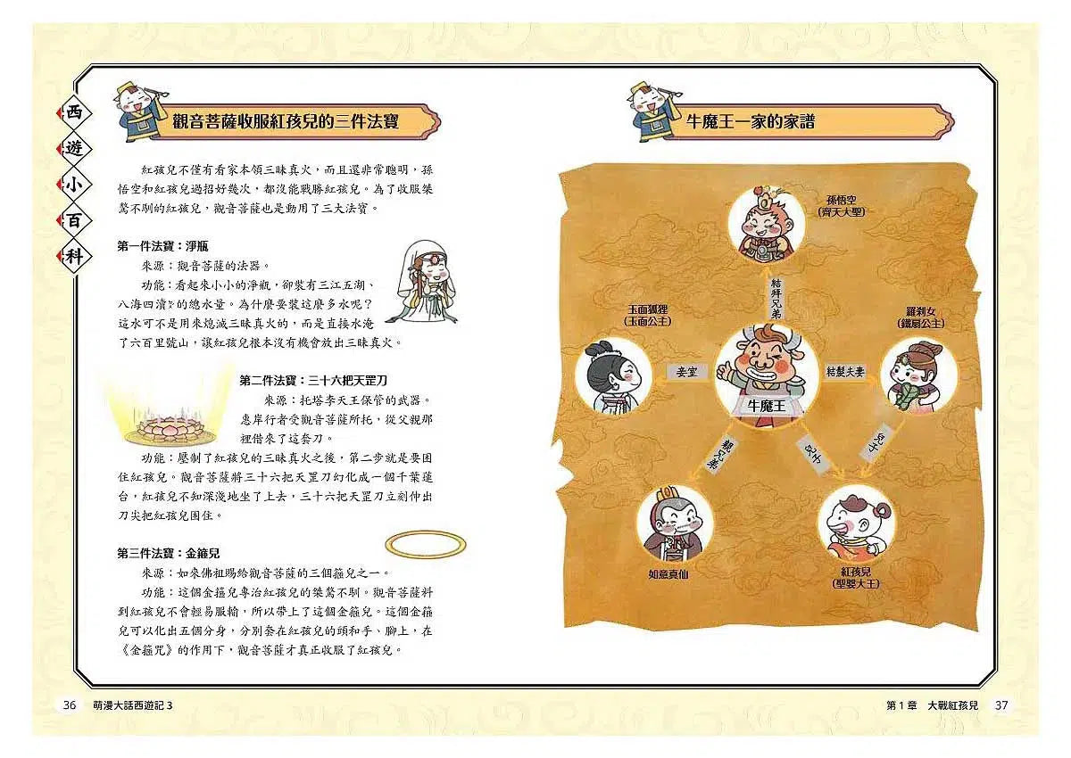 萌漫大話西遊記 3 大戰紅孩兒・真假美猴王-故事: 橋樑章節 Early Readers-買書書 BuyBookBook