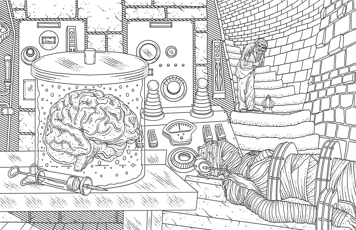 Universal Monsters: The Official Coloring Book interior 3 (ISBN 9798886634150) [onix-asset:ff5915e0963af478aef29ac7f0e111118b64eefc2246c0d11554fa375e410709]