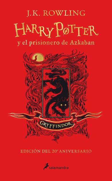 Harry Potter y el prisionero de Azkaban. (Edición 20 Aniv. Gryffindor) / Harry Potter and the Prisoner of Azkaban. Gryffindor Edition cover (ISBN 9788418174087) [onix:16a5f7f3691b95132c48697a85a298bd]