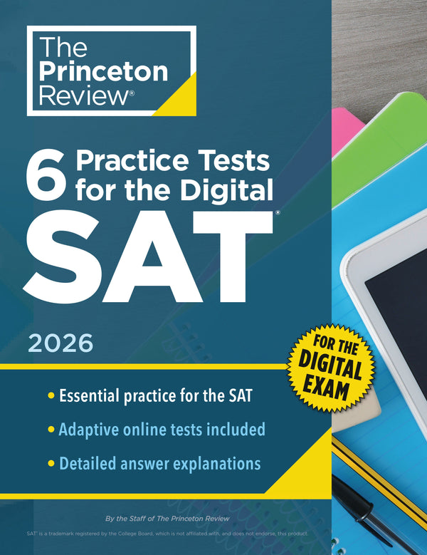 6 Practice Tests for the Digital SAT, 2026-Children’s Educational: general-買書書 BuyBookBook