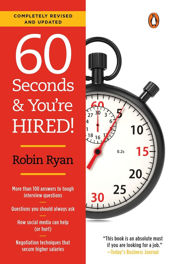 60 Seconds and You're Hired!: Revised Edition-Self-help/ personal development/ practical advice-買書書 BuyBookBook