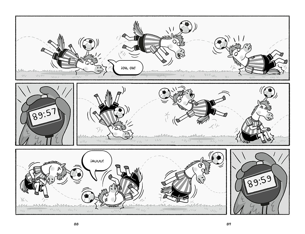 Club pelotazos. Diversión a patadas (con letra MAYÚSCULA) / Bad United: Just For Kicks interior 4 (ISBN 9788427250857) [onix:b08431a665cbec132beb2332a088e9d7]