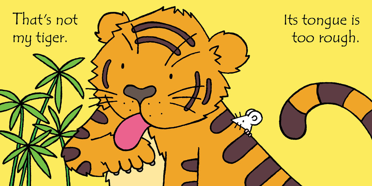 That's not my tiger. interior 1 (ISBN 9781409518990) [onix-asset:e4ad21888e4aa50ae3a3d11c97595782bc9e1f9a25eafb625fef4d9ee825eebe]
