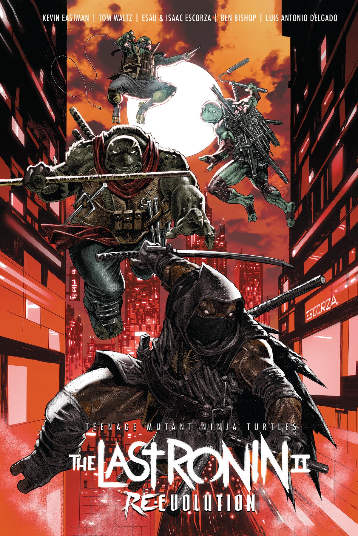 Teenage Mutant Ninja Turtles: The Last Ronin II--Re-Evolution cover (ISBN 9798887245171) [onix:5e34e526cdb8f144edc3c64587712545]