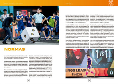 Kings League: La guía oficial: Sus secretos mejor guardados, entrevistas exclusivas y todo lo que nunca te han contado / Kings League: The Official Guide interior 2 (ISBN 9788425367779) [onix:2f7018e76fa2c352629a3074840c552a]