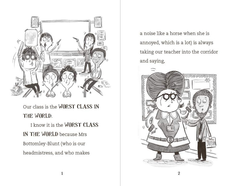 The Worst Class in the World Gets Worse (Joanna Nadin)-Children’s / Teenage fiction: Action and adventure stories-買書書 BuyBookBook