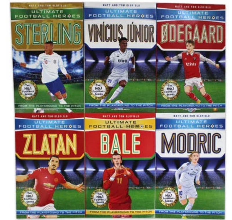 Ultimate Football Heroes: Pack of 12 Catch up with all of your favourite football players (Matt & Tom Oldfield)-Children’s / Teenage general interest: Biography and autobiography-買書書 BuyBookBook