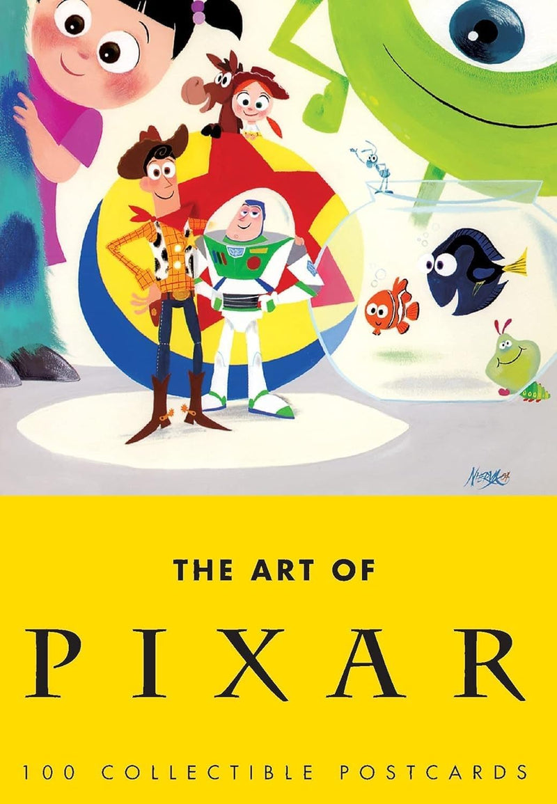 Art of Pixar: 100 Collectible Postcards (Book of Postcards, Disney Postcards, Animated Gift Card)-Film/ television/ radio and performing arts-買書書 BuyBookBook