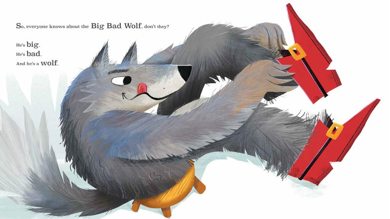 Once Upon a Big Bad Wolf (Leigh Hodgkinson)-Children's / Teenage fiction: General, modern and contemporary fiction-買書書 BuyBookBook