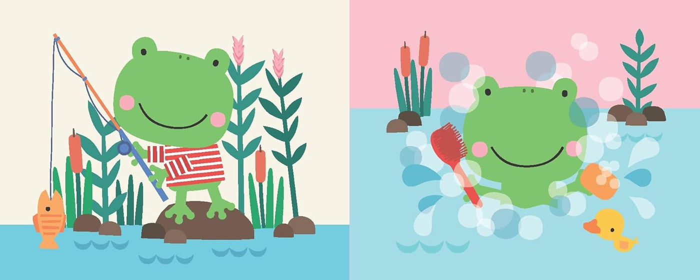 Soft Shake & Squeak Book: Frog (Yoyo Books)