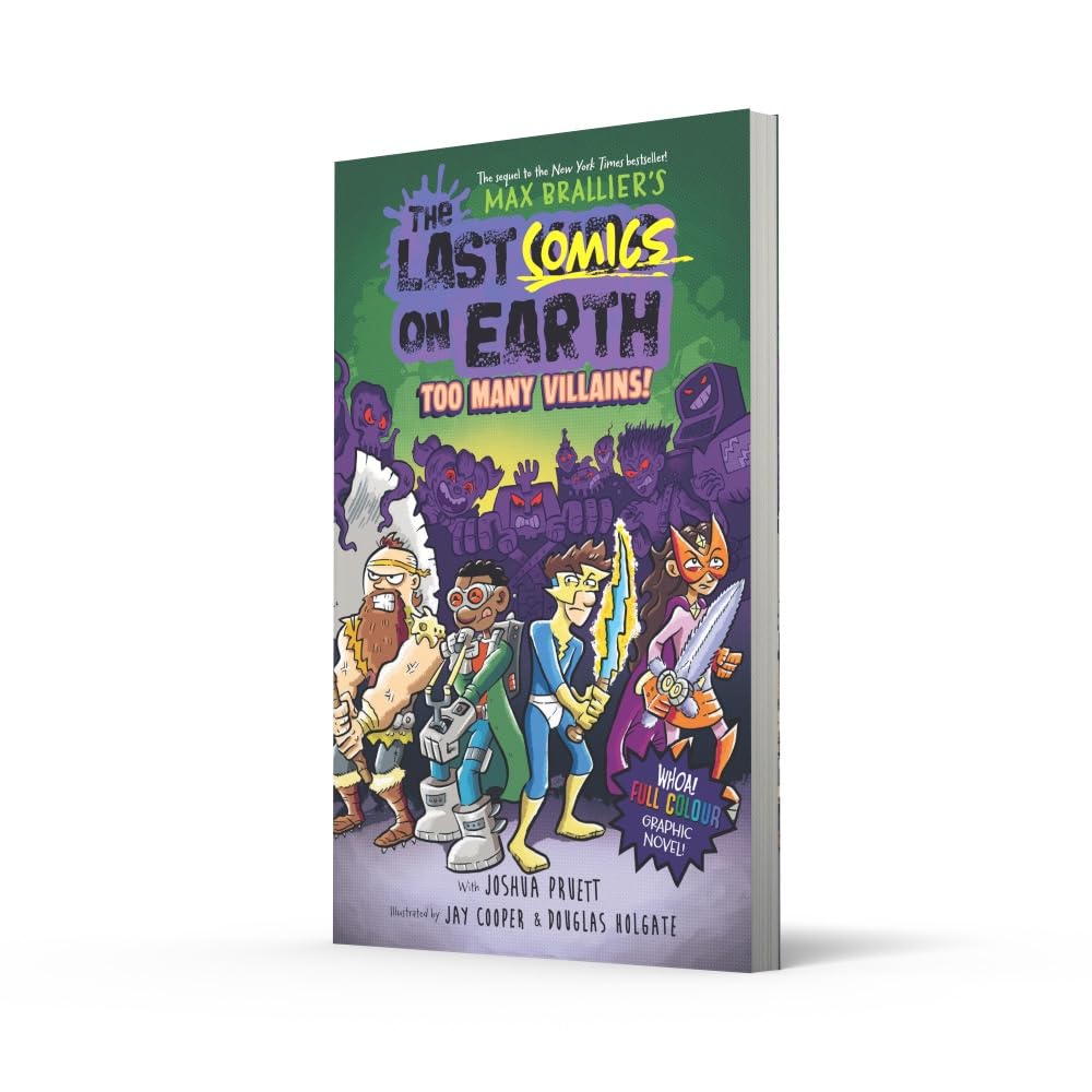 The Last Comics on Earth #02 Too Many Villains! (Max Brallier)-Graphic novel / Comic book / Manga: genres-買書書 BuyBookBook