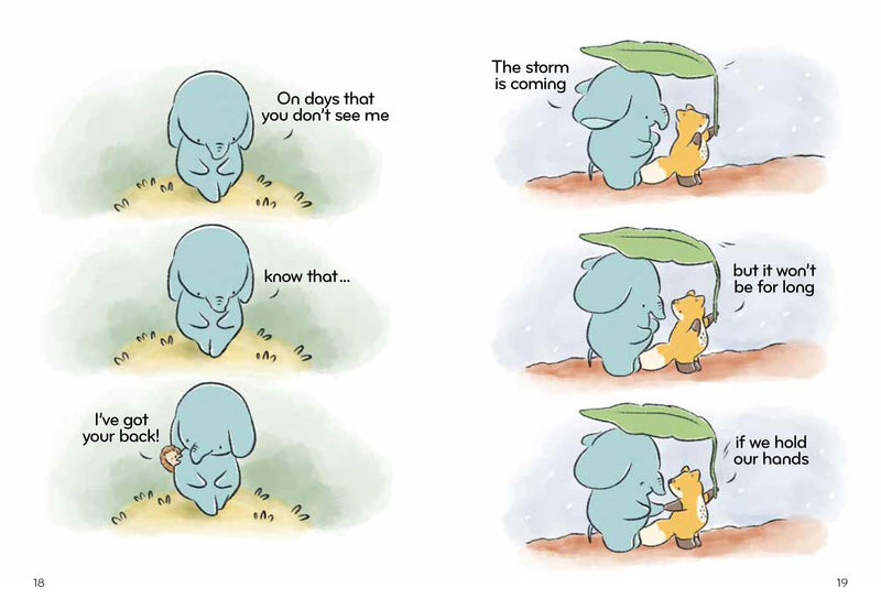 You and Me: A Book of Friendship, Love and Kindness (Jang and Fox)-Graphic novels/ Comic books/ Manga/ Cartoons-買書書 BuyBookBook