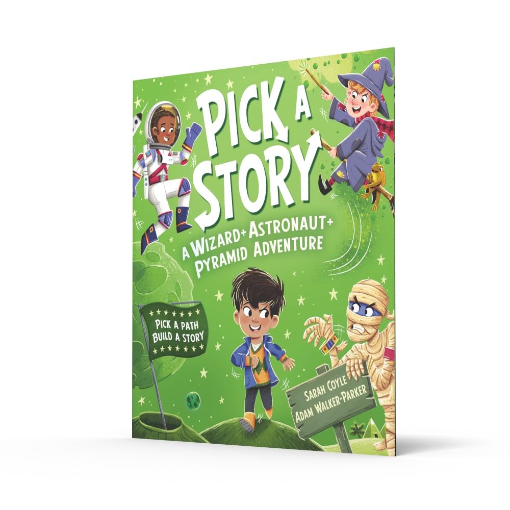 Pick a Story: A Wizard + Astronaut + Pyramid Adventure (Sarah Coyle)-Children’s / Teenage fiction: Action and adventure stories-買書書 BuyBookBook