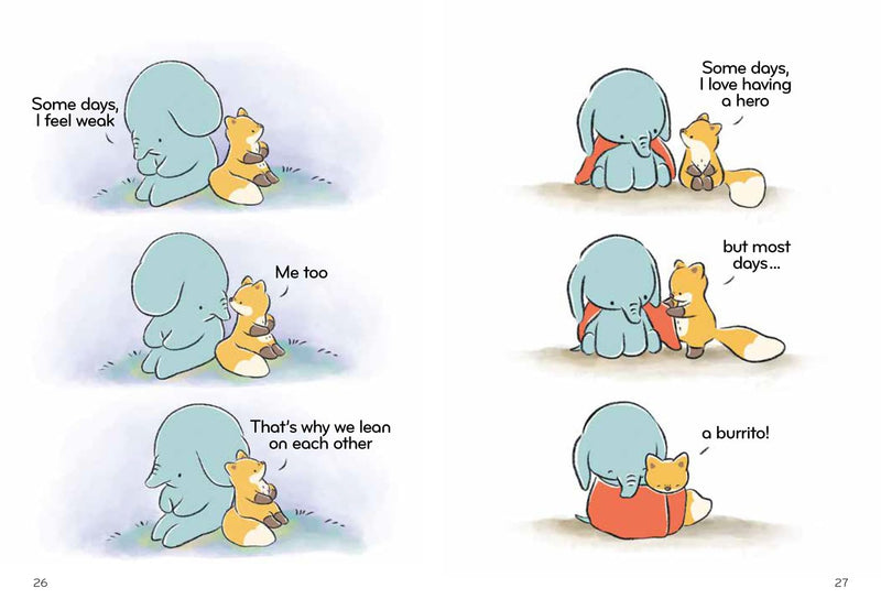 You and Me: A Book of Friendship, Love and Kindness (Jang and Fox)-Graphic novels/ Comic books/ Manga/ Cartoons-買書書 BuyBookBook