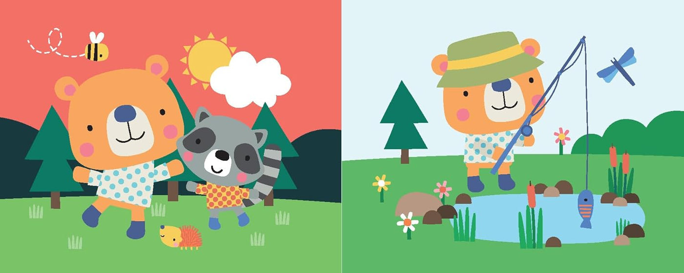 Soft Shake & Squeak Book: Bear (Yoyo Books)