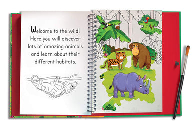 Roars and Claws Animals (Magic Water Colouring) (Jenny Copper)