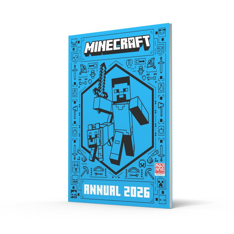 Minecraft Annual 2026 (Mojang AB) (Hardback)-Children’s / Teenage general interest: Hobbies/ quizzes/ toys and games-買書書 BuyBookBook