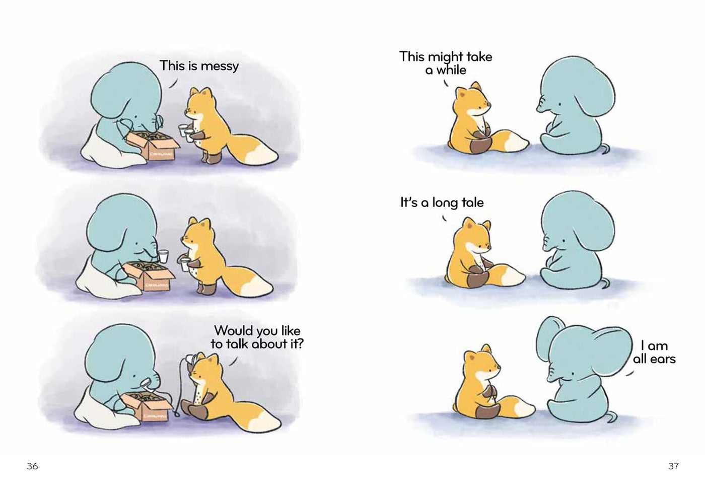 You and Me: A Book of Friendship, Love and Kindness (Jang and Fox)-Graphic novels/ Comic books/ Manga/ Cartoons-買書書 BuyBookBook