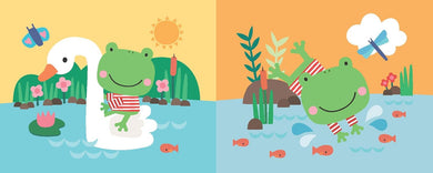 Soft Shake & Squeak Book: Frog (Yoyo Books)