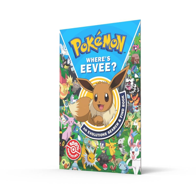 Pokémon Where’s Eevee? An Evolutions Search and Find Book (Pokémon)-Children’s / Teenage general interest: Hobbies/ quizzes/ toys and games-買書書 BuyBookBook