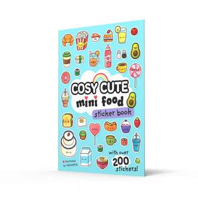 Cosy Cute Mini Food Sticker book (Cosy Cute)-Children’s / Teenage general interest: Hobbies/ quizzes/ toys and games-買書書 BuyBookBook