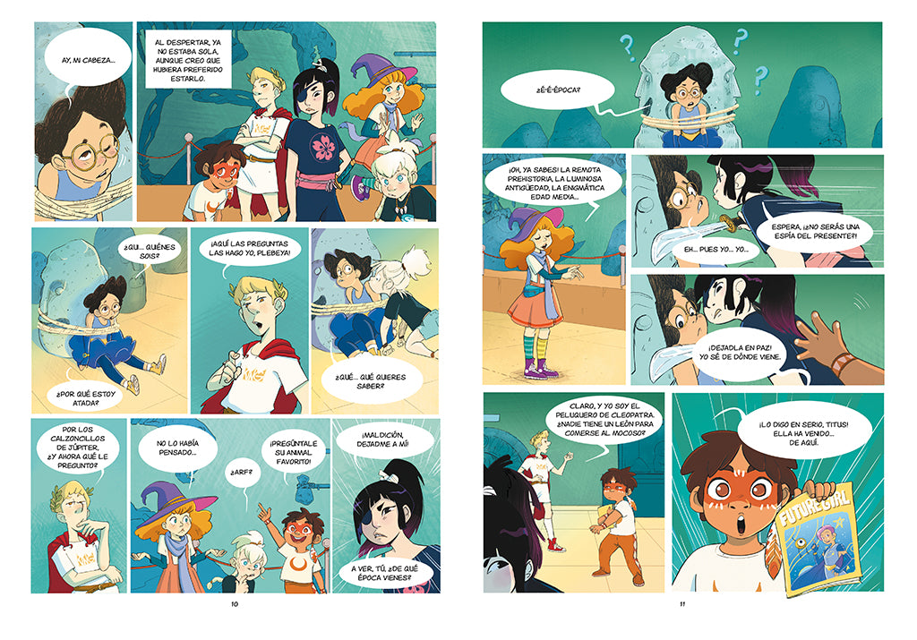 Frida McMoon y los aprendices del tiempo / Frida McMoon and the Apprentices of Time. Frida McMoon 1 interior 2 (ISBN 9788402425812) [onix:d6fb412e69bdc08d4e3ca572cfca5ba5]