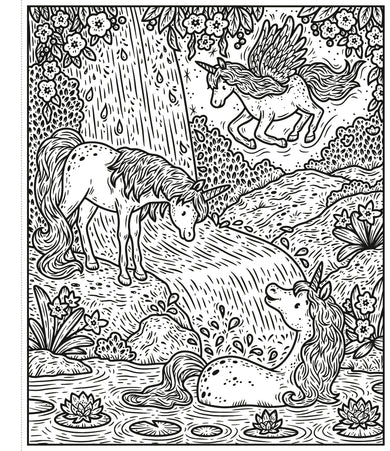 Unicorn World Magic Painting Book interior 1 (ISBN 9781803701103) [onix-asset:201dd6b91b93c436d07fec7e8b5eb71082e387f86fbd25d43313e6969036d3dd]