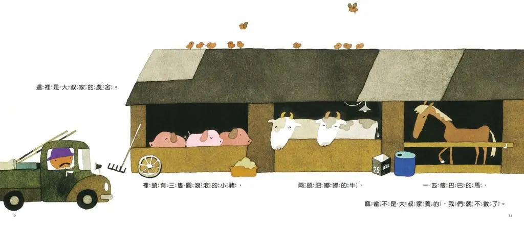 三頂帽子幾個人 (五味太郎)-Children’s picture books-買書書 BuyBookBook