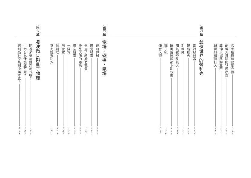 誰說不能從武俠學物理？