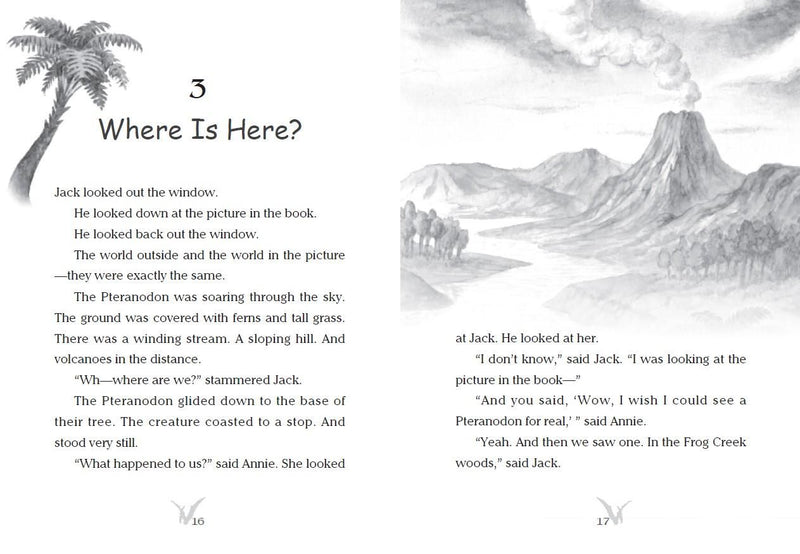 神奇樹屋1：恐龍谷大冒險 (上市20週年特別版) 中英雙語-Children’s / Teenage fiction: Action and adventure stories-買書書 BuyBookBook