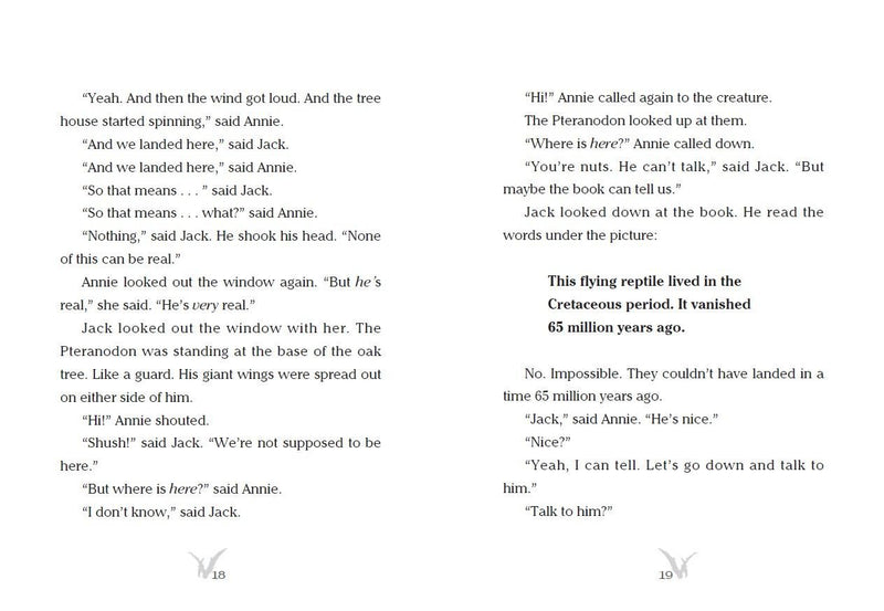 神奇樹屋1：恐龍谷大冒險 (上市20週年特別版) 中英雙語-Children’s / Teenage fiction: Action and adventure stories-買書書 BuyBookBook