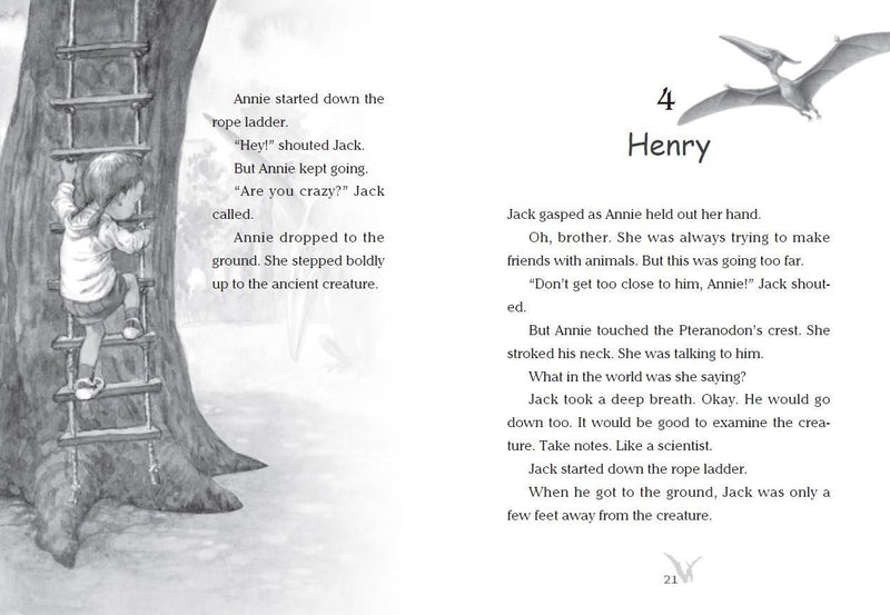 神奇樹屋1：恐龍谷大冒險 (上市20週年特別版) 中英雙語-Children’s / Teenage fiction: Action and adventure stories-買書書 BuyBookBook