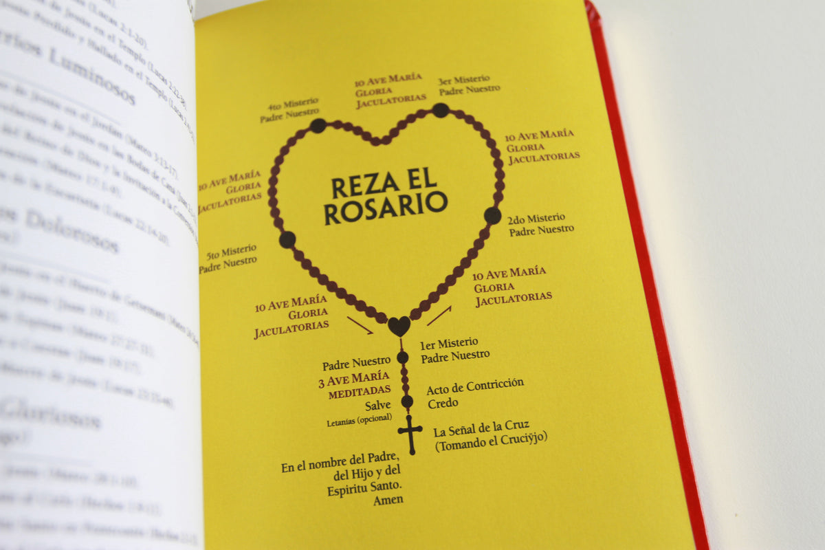 El Santo Rosario: Libro de oraciones católicas (edición de regalo) / Holy Rosary: Book of Catholic Prayers (Gift Edition) interior 2 (ISBN 9798890982322) [onix:e87abc2dfe1145ef65491606a919e909]