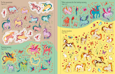 Unicorns Sticker Book interior 1 (ISBN 9781474940979) [onix-asset:4cbd80f5f2be260fa5e0cb0e16cb5b4289fcf5e0293cc792ce2ec6257c73f73b]