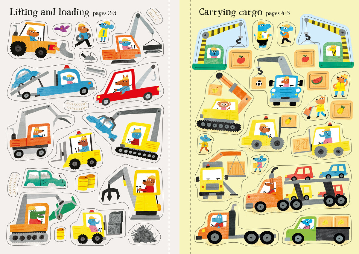 Little First Stickers Diggers and Cranes interior 1 (ISBN 9781474952255) [onix-asset:719ad6c020b4815b5dc3bd1da97ed0005b074e02048d8ac4e779f58d7151cc5b]