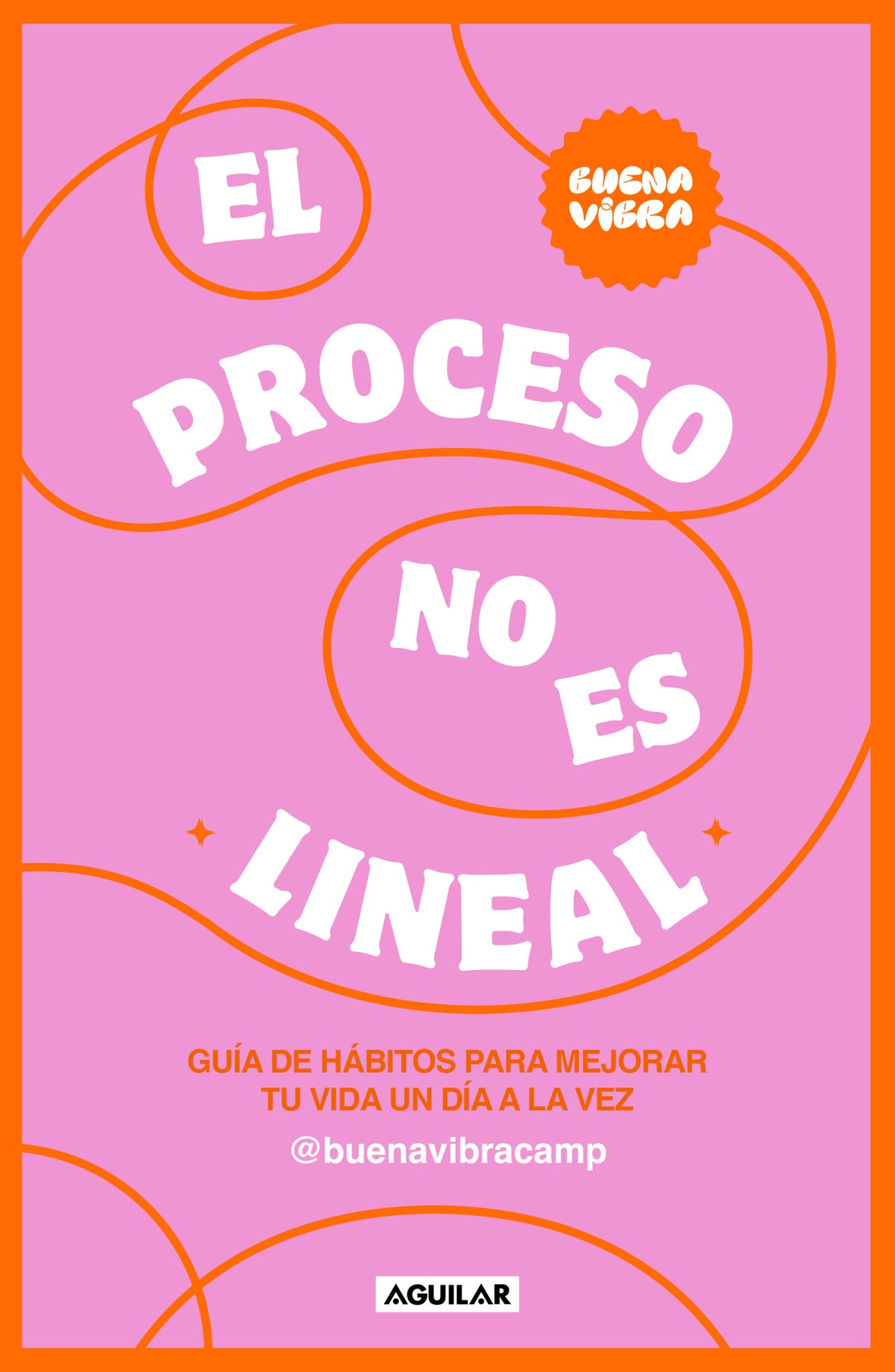 El proceso no es lineal. Guía de hábitos para mejorar tu vida un día a la vez / The Process Isn't a Straight Line. A Habit Guide to Improve Your Life cover (ISBN 9786073855617) [onix:2018d64cd5c5e0b2696eeab6befe26e7]