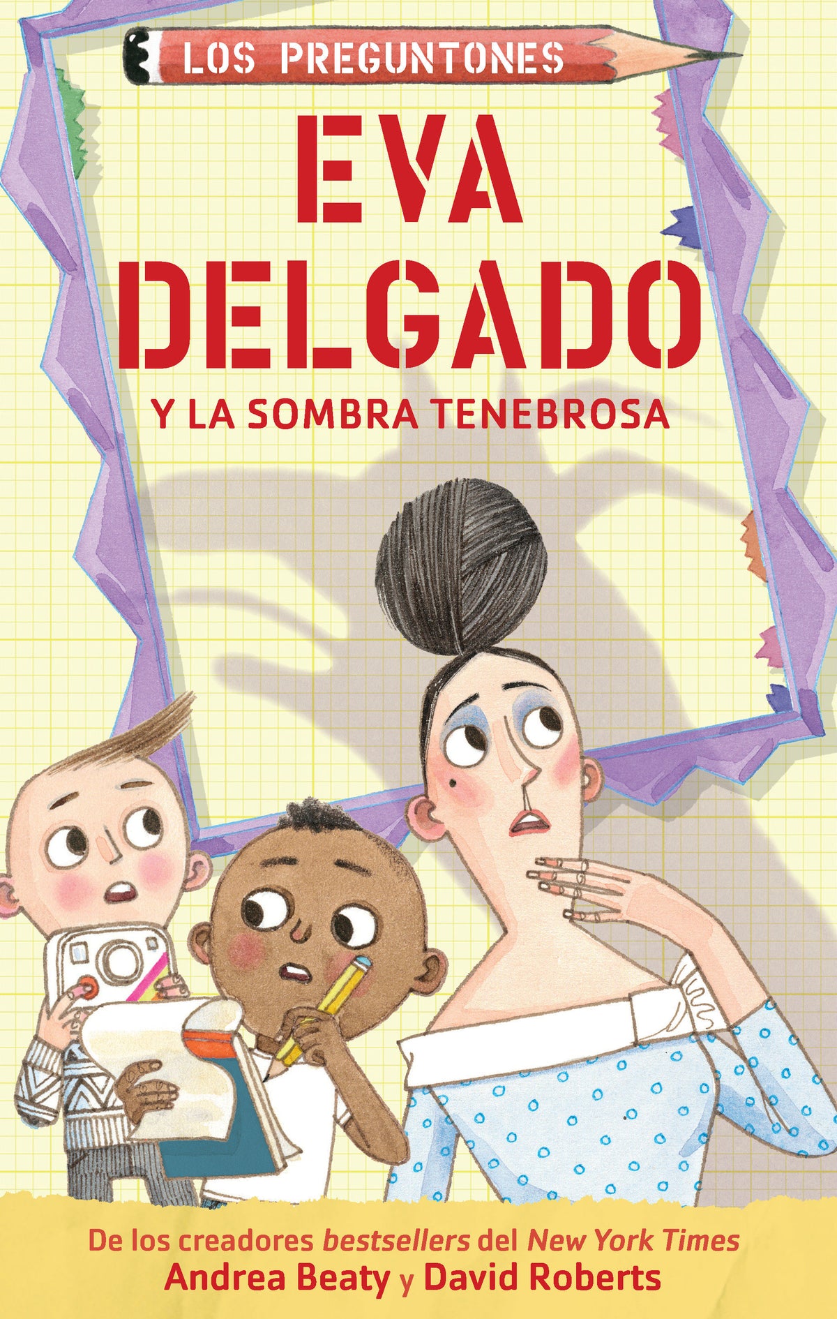 Eva Delgado y la sombra tenebrosa / Lila Greer and the Shrieking Shadow cover (ISBN 9798890983664) [onix:c179dcd7a1866586fa080e62ba4b09f0]