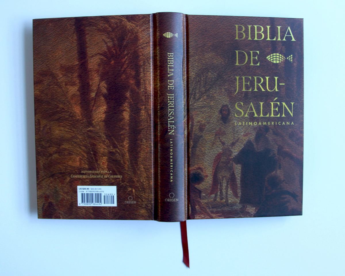 Biblia Católica Biblia de Jerusalén Latinoamericana, tapa dura marrón / Spanish Jerusalem Bible, Latin American Edition Hardcover Sand Color interior 7 (ISBN 9798890984494) [onix:7504745815d7452ffe166fd75cb60e1e]