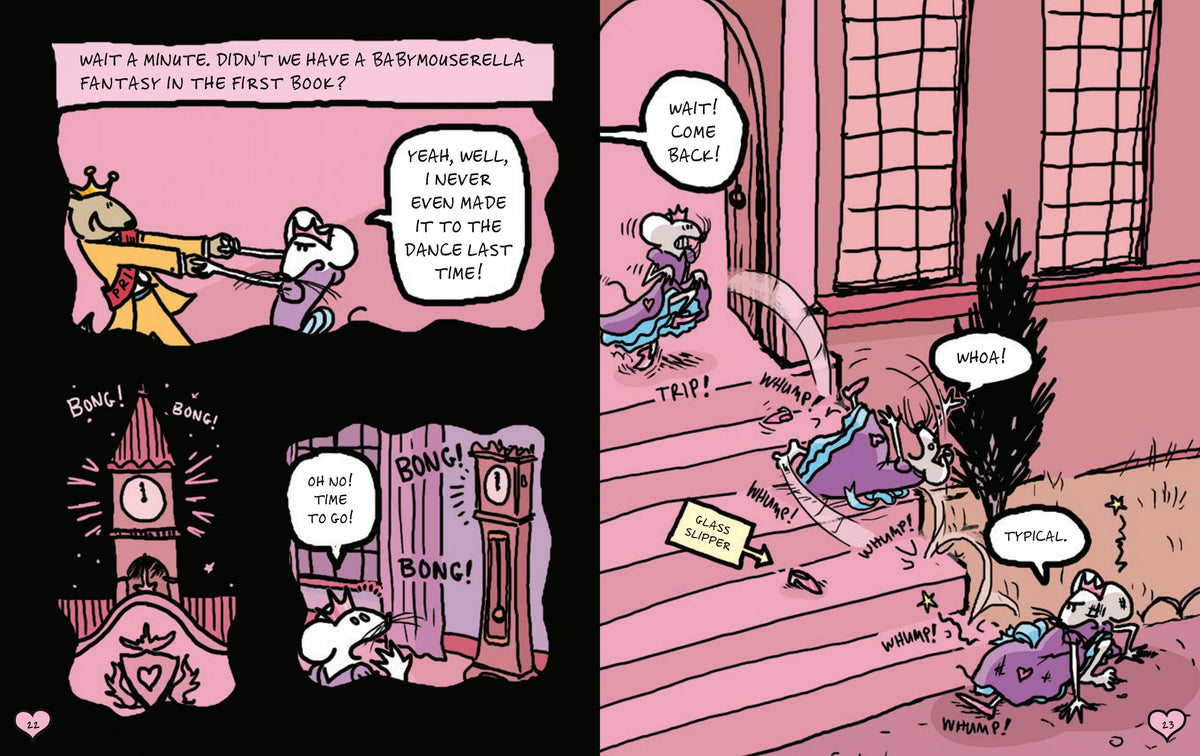 A Babymouse Flip Book: LOVE (Heartbreaker + Puppy Love) interior (ISBN 9798217115976) [onix-asset:a3a751a999942eb805df7ce1bbfd218b2925b41f582d9542e9a472baa94c8958]