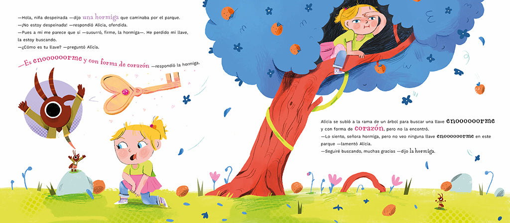 Alicia y el corazón maravilloso: Un cuento para aprender a respetar todos los corazones / Alicia and the Wonderful Heart interior 1 (ISBN 9788448866440) [onix:9b0f29873b19edc18cd204ee6b183000]